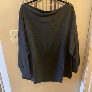 Maurices Plus size 2 shoulder zip dolman